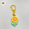 Cute Flower & Tulip Charm Keychain 4