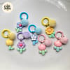 Cute Flower & Tulip Charm Keychain 1