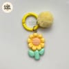 Cute Flower & Tulip Charm Keychain 3
