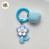 Cute Flower & Tulip Charm Keychain 3