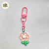 Flower Charm Keychain 3