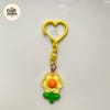 Flower Charm Keychain 3