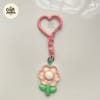 Flower Charm Keychain 4