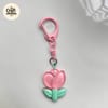 Tulip Charm Keychain 3