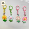Flower Charm Keychain 1