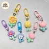 Flower & Tulip Keychain 1