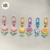 Flower & Tulip Keychain 3