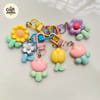 Flower & Tulip Keychain 4