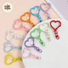 Colorful Swivel Clasp Love Shape 1
