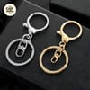 Metal Keyring with Lobster Clasp 2