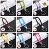 Braided Leather Loop Keychain 4