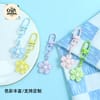 Glossy Sakura Flower Keychain 1