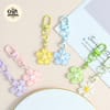 Glossy Sakura Flower Keychain 3