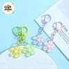 Glossy Sakura Flower Keychain 3