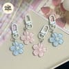 Glossy Sakura Flower Keychain 2