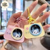 Cute Pet Carrier Keychain 2