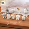 Fuzzy Flocked Puppy Dog Charm 2