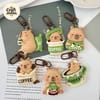 Capybara Coffee Keychain 1