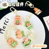 Capybara Coffee Keychain 2