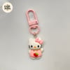 Hello Kitty Bow Keychain 4