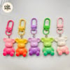 Gradient Teddy Bear Keychain 3