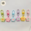 Pastel Daisy Bouquet Keychain 2