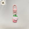Mini Flower Pot Charm Keychain 3