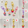Mini Flower Pot Charm Keychain 4