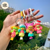 Cute Doll Braided Keychain 1