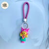 Cute Doll Braided Keychain 4