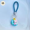 Moon Character Braided Keychain 3
