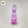 Purple Bunny Character Keychain 4