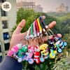 Cycle Cartoon Braided Keychain 2