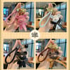 Teddy Bear Keychain with Braided Strap 5