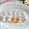 Cute Puppy Keychain 3