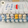 Puppy Pompom Phone Charm 1
