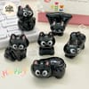Black Cat Figurine 3