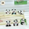 Cute Panda Resin Mini Keychain 1
