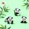 Cute Panda Resin Mini Keychain 2