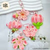 Elegant Floral Keychain 2