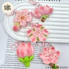 Elegant Floral Keychain 4