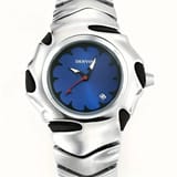 DENVOSI Premium Metal Watch – Bold Design (Blue Dial) 3