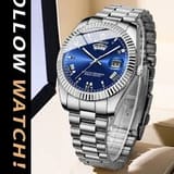 Poedagar 910 Model Fashion Watch for Men (Butterfly Lock) 4
