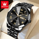 OLEVS 9931G New Exclusive Design Quartz Watch for Men(Full Black) 1
