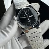 POEDAGAR 930 Men's New Luxury Luminous Date Week Stainless Steel Quartz Watch For Men (Butterfly Lock) 2