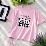 Ladies Drop Shoulder Tshirt-Combo(Classic)-5Pcs 4