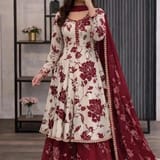 Golap Gown Three Piece – Elegant Cotton Collection 1