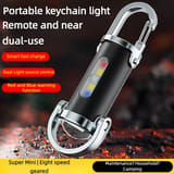 7 Modes High Power LED + COB Keychain Flashlight (Type-C Rechargeable) 1
