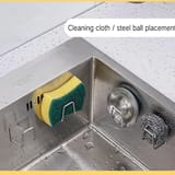 Stainless Steel Kitchen Sponge Holder Set (4 Pcs) 4