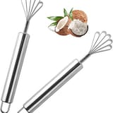 Stainless Steel Multifunctional Fish Scaler & Coconut Scraper 2